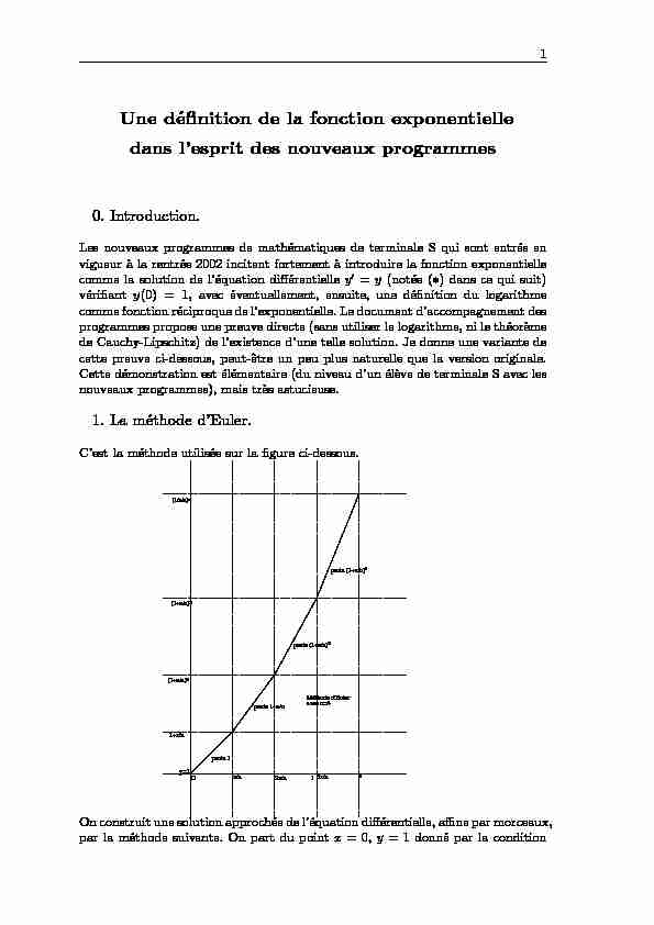 [PDF] exponentielle selon GTD 3