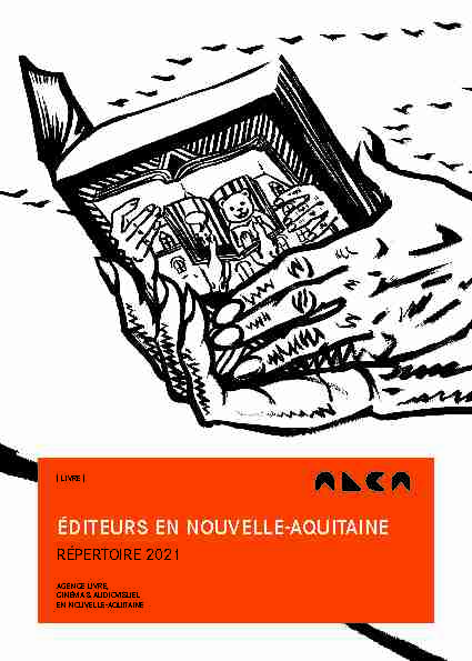 éditeurs en nouvelle aquitaine - répertoire 2021