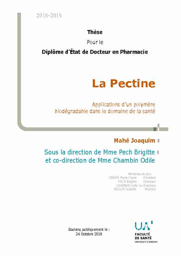 [PDF] La Pectine - DUNE
