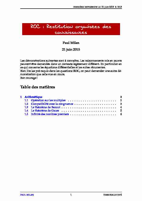 [PDF] ROC : Restitution organisées des connaissances - Lycée dAdultes