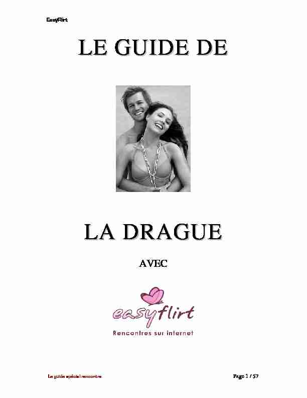 LE GUIDE DE LA DRAGUE - PDFCOFFEE.COM