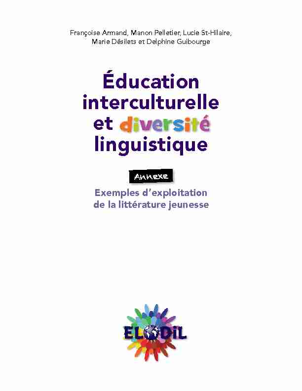 Éducation interculturelle et linguistique
