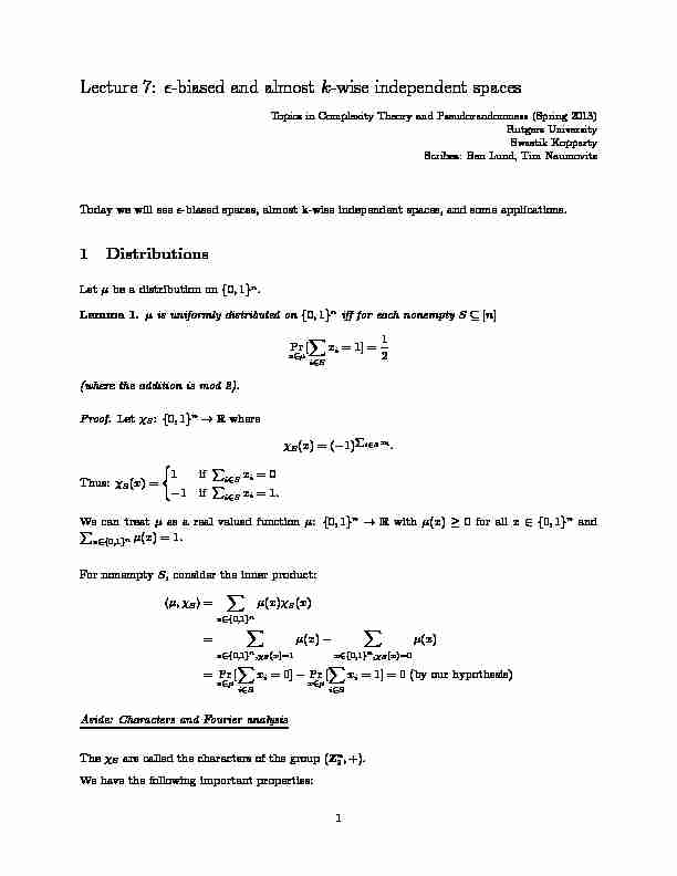 Lecture 7: Nonparametric Classification and Regression