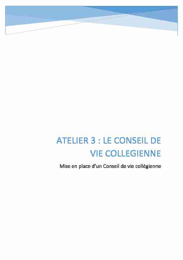 [PDF] Atelier 3 Projet CVC - Conseillers principaux déducation