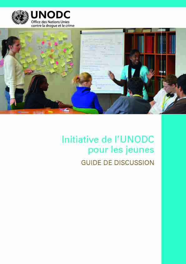 [PDF] Initiative de lUNODC pour les jeunes