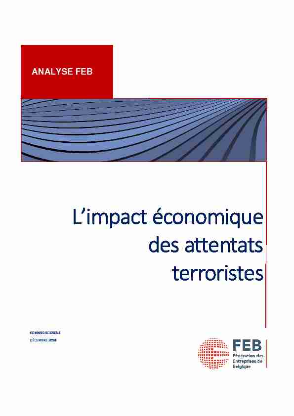 Analyse Feb - Limpact économique des attentats terroristes