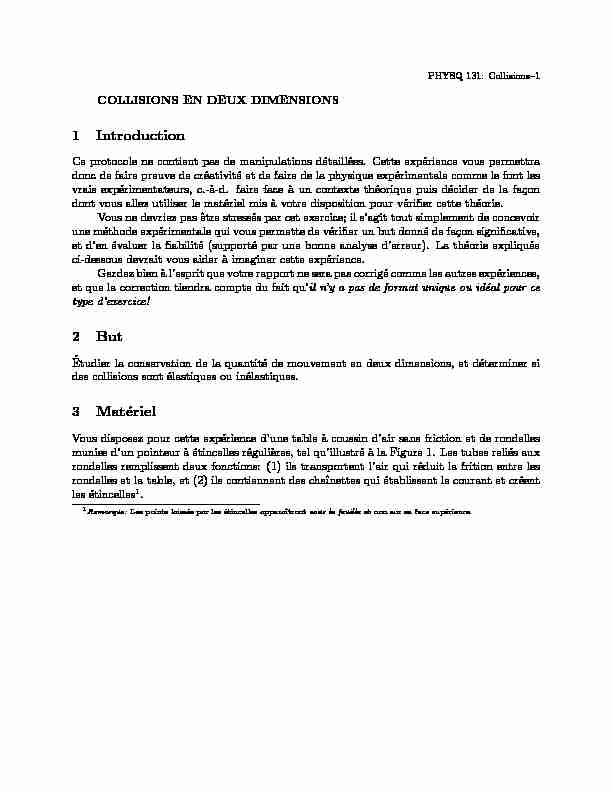 [PDF] 1 Introduction 2 But 3 Matériel