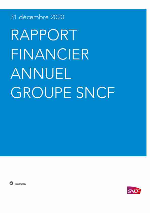 Rapport financier annuel 31.12.2020 groupe SNCF vpubliée 26.02