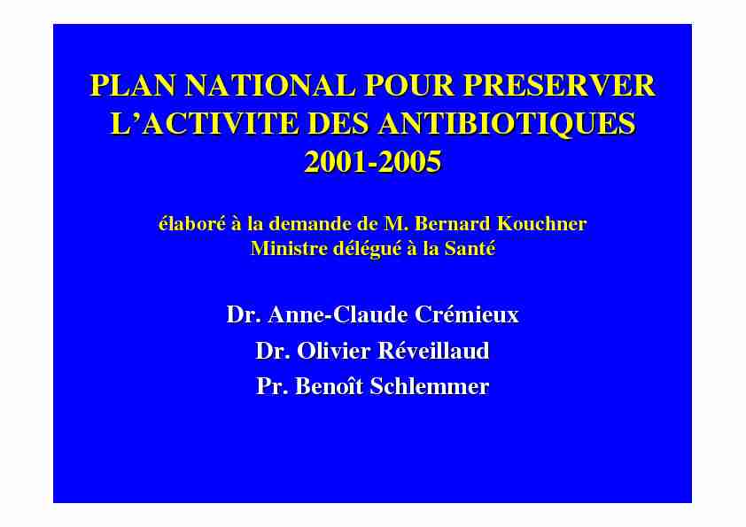 [PDF] PLAN NATIONAL POUR PRESERVER LACTIVITE DES
