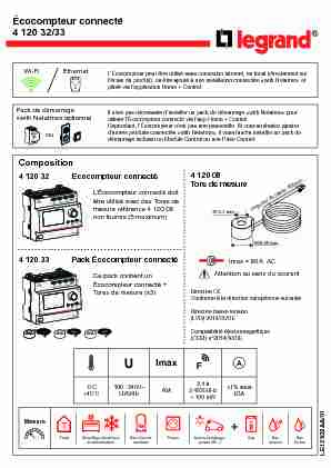 [PDF] Écocompteur connecté 4 120 32/33 - MaterielElectriquecom