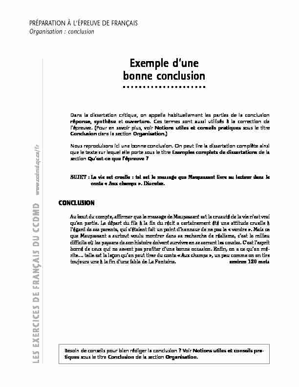 [PDF] Exemple dune bonne conclusion