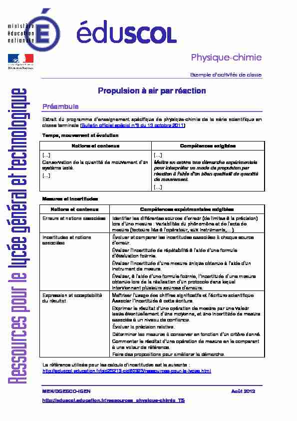 [PDF] Propulsion à air par réaction - mediaeduscoleducationfr