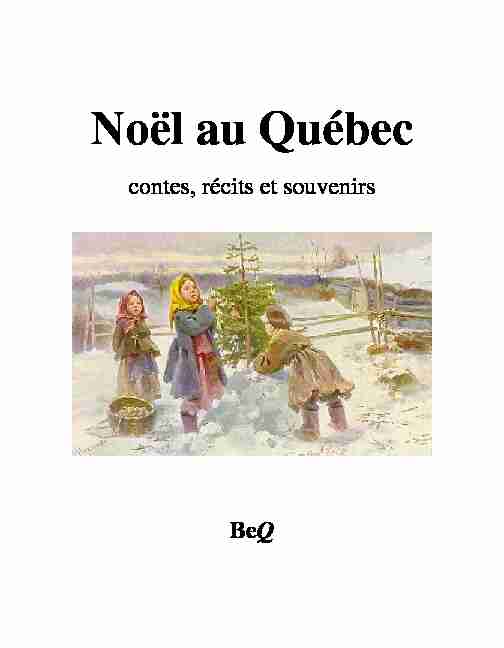 Noël au Québec
