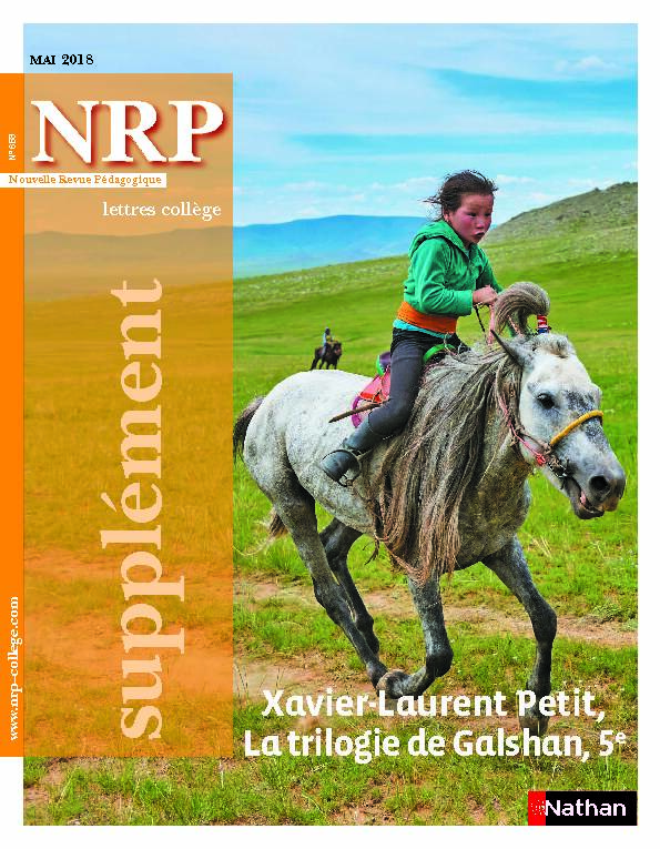 NRP supplément collège - mai 2018