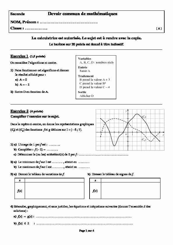 [PDF] Devoir commun de mathématiques