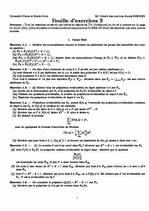 [PDF] Feuille dexercices 3