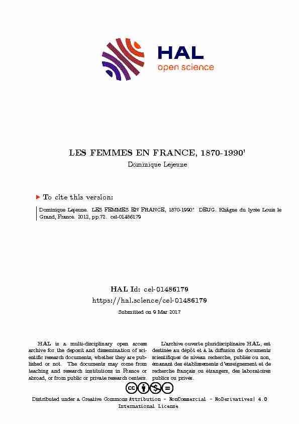 Les hommes dans les mouvements féministes français (1870-2010