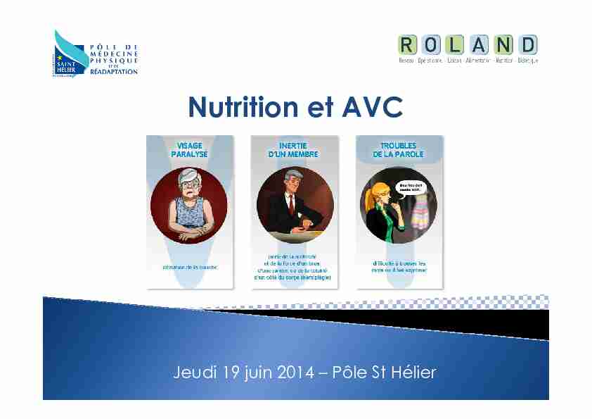 Nutrition et AVC