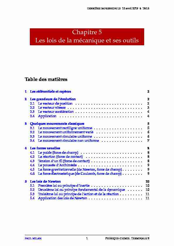 [PDF] Physique terminale S - Lycée dAdultes