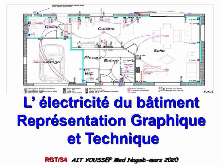 [PDF] L électricité du bâtiment Représentation Graphique et Technique