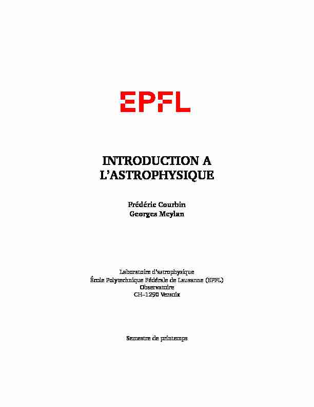 [PDF] INTRODUCTION A LASTROPHYSIQUE