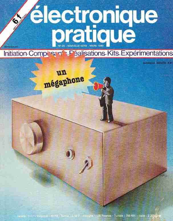 Electronique Pratique n°25 - Mars 1980
