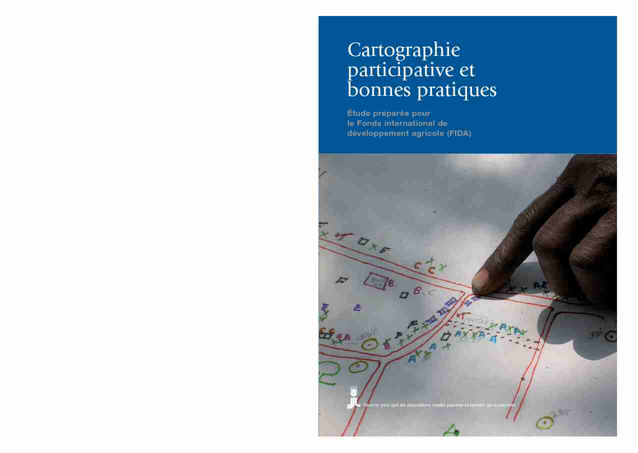 Cartographie participative et bonnes pratiques