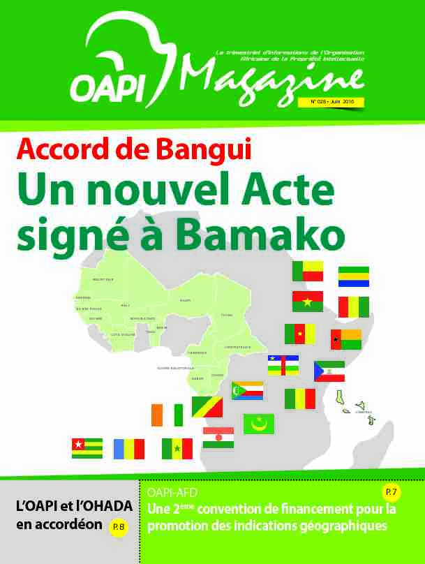 [PDF] Accord de Bangui - Copie de OAPI N°021