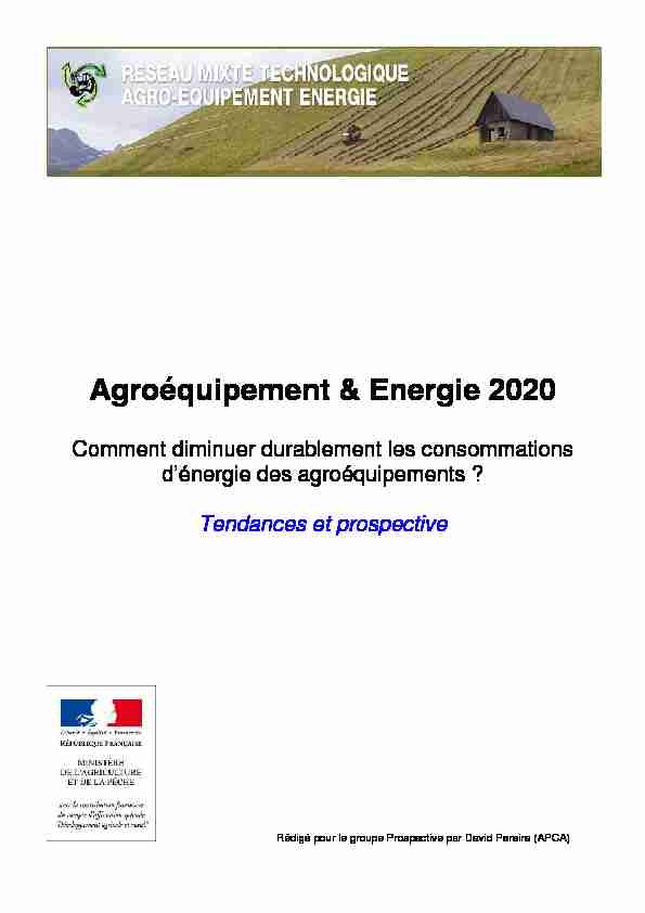 Agroéquipement & Energie 2020