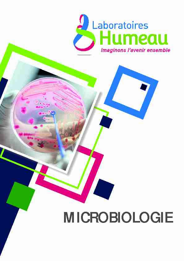 MICROBIOLOGIE