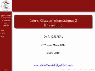 Introduction: Rationale for a New Version of IP