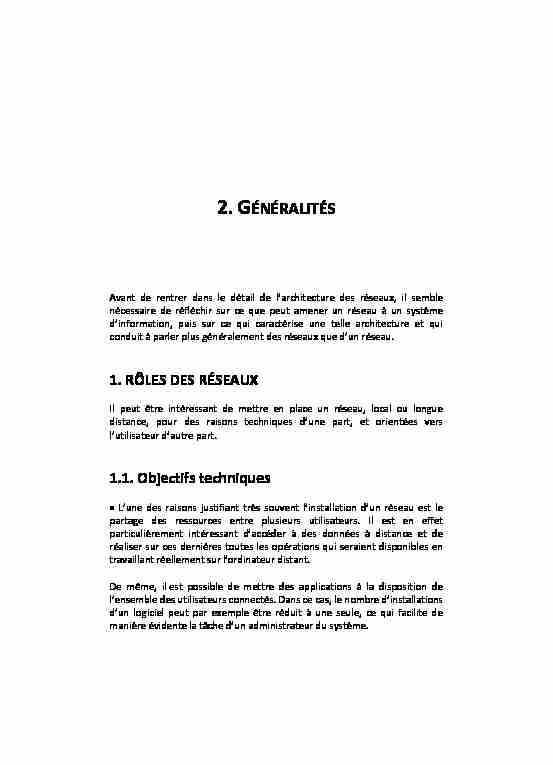 [PDF] 2GÉNÉRALITÉS