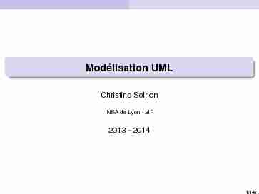 [PDF] Modélisation UML - CNRS