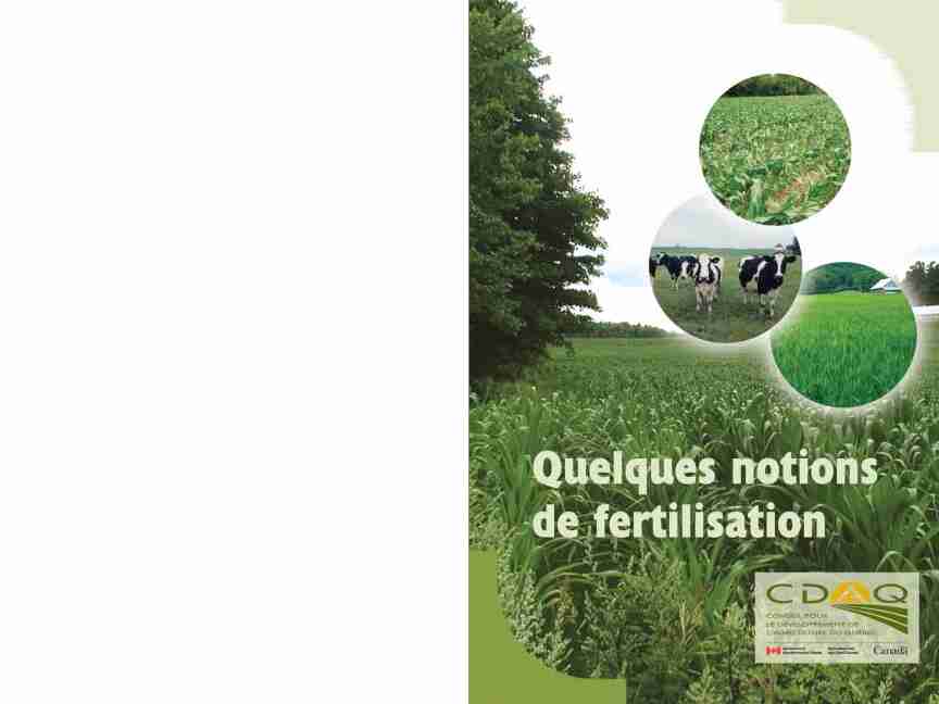 [PDF] Quelques notions de fertilisation