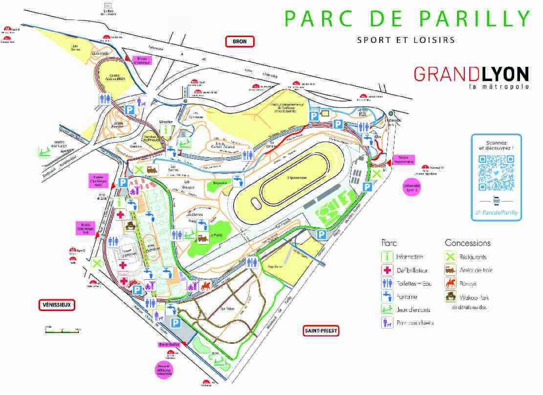 [PDF] Plan du parc de Parilly