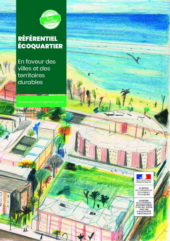 [PDF] RÉFÉRENTIEL ÉCOQUARTIER - EcoQuartier
