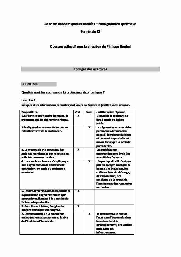 [PDF] Sciences économiques et sociales - Editions Ellipses