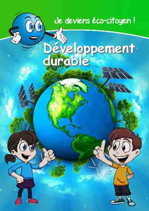 [PDF] Développement durable