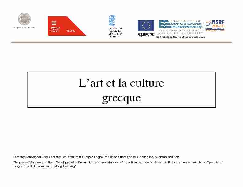 [PDF] Lart et la culture grecque - CORE