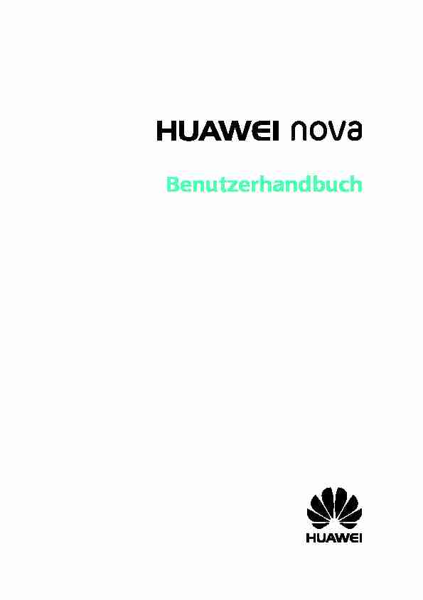 Bedienungsanleitung Huawei nova