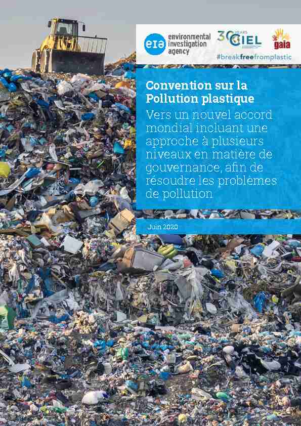 [PDF] Convention sur la Pollution plastique - Environmental Investigation
