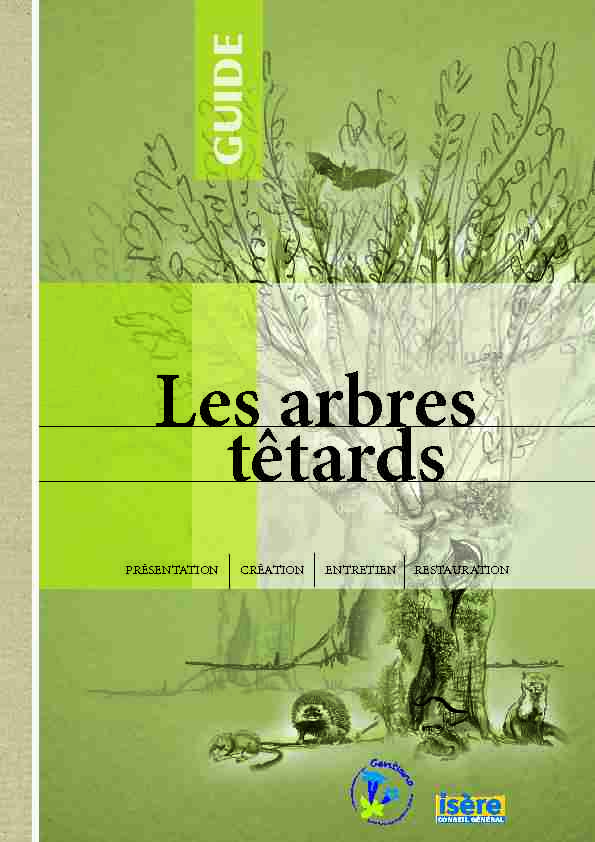[PDF] GUIDE Les arbres têtards - Gentiana