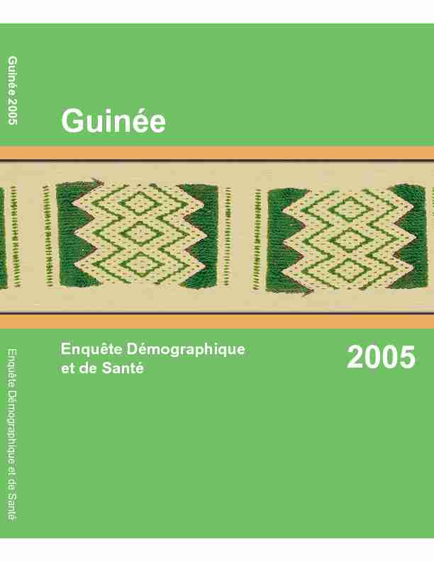 Guinée 2005