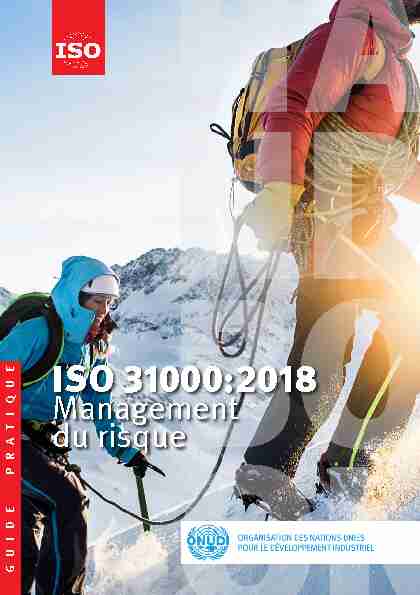 [PDF] ISO 31000:2018 - Management du risque