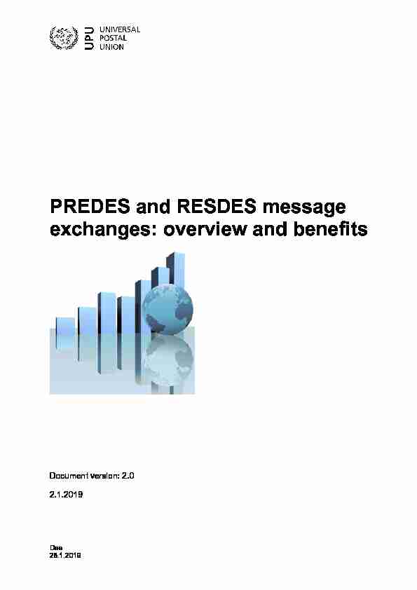 PREDES and RESDES message exchanges: overview and benefits