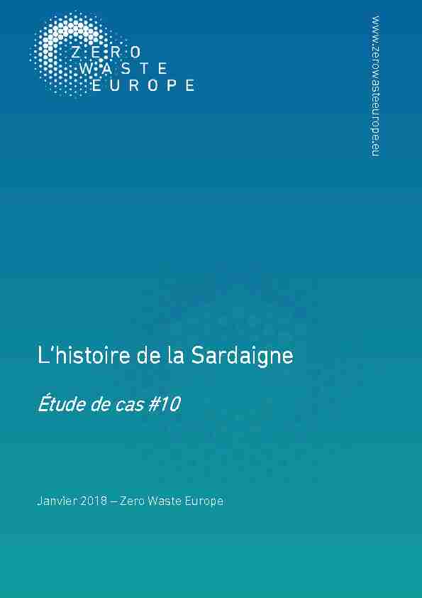 Lhistoire de la Sardaigne