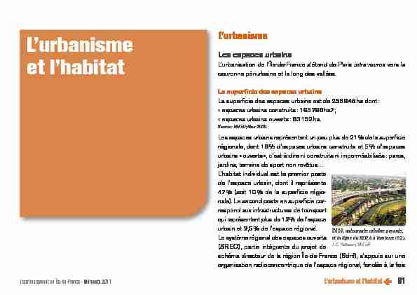 [PDF] Lurbanisme et lhabitat - Institut Paris Région