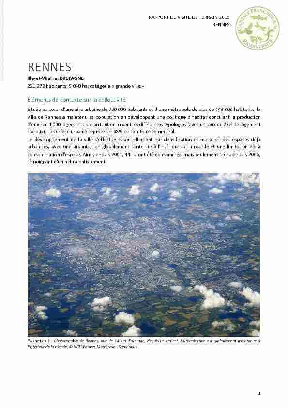 Rennes-rapport de visite Concours-Capitale française de la