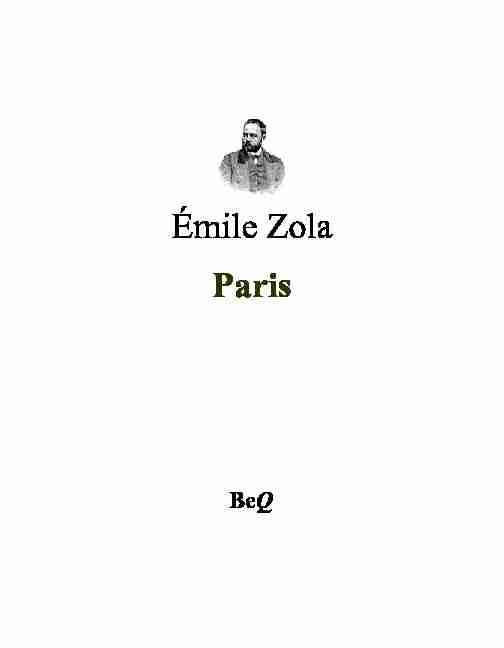 [PDF] zola-parispdf - La Bibliothèque électronique du Québec