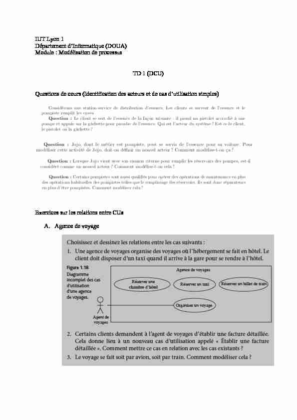 IUT Lyon 1 Département dInformatique (DOUA) Module